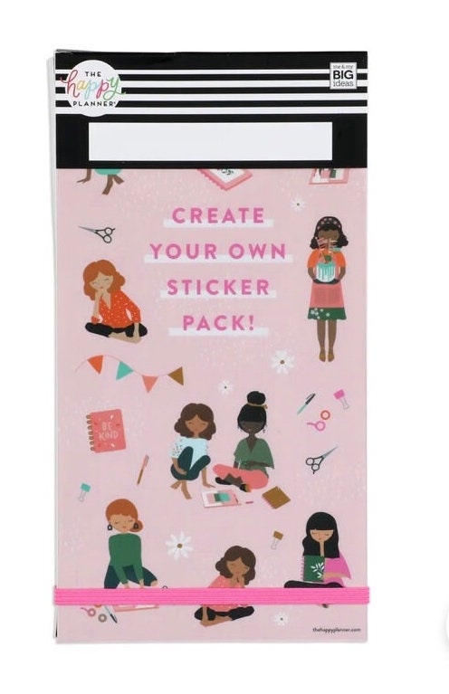 Plain Reusable Sticker Book 5x7 Sticker Organisation Planner Stickers  Silicone Release Paper Sticker Album 