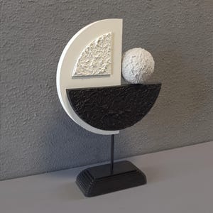Contemporary sculpture for living room or office space