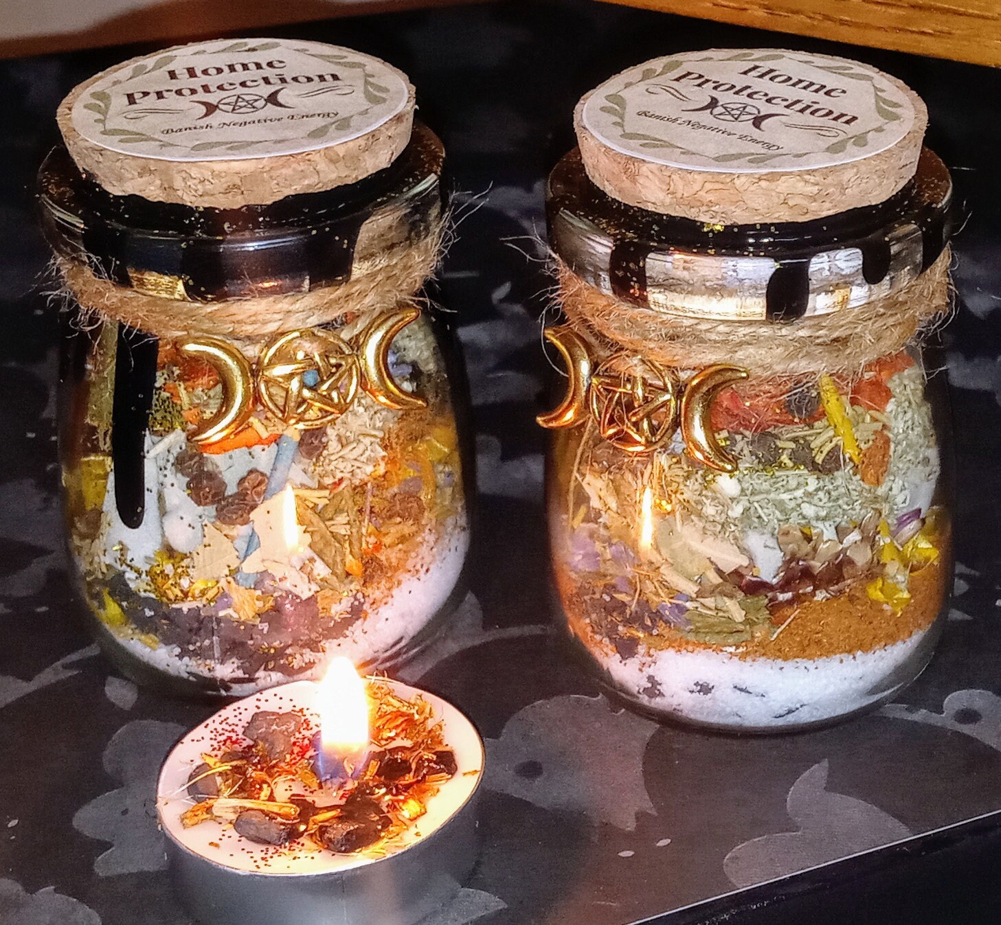 Home Protection Spell Jar Protection Spell Jar Banish | Etsy