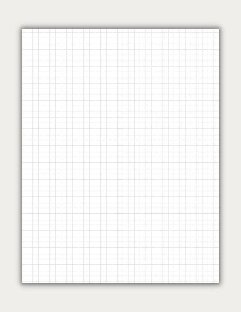Lined Paper, Graph Paper, Dotted Paper, Digital Download, Bullet ...