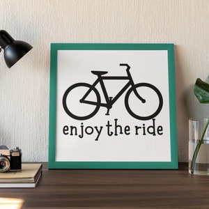 Godetevi il giro - SVG e PNG, giro in bicicletta, giro in bicicletta, godersi la vita, vivere la vita, download digitale, download istantaneo, ispirazione motivazionale