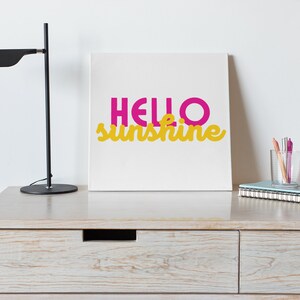 Hola Sunshine - Descarga digital SVG/PNG, buenos días, levántate y brilla, hola hermosa, hola hola, imprimible