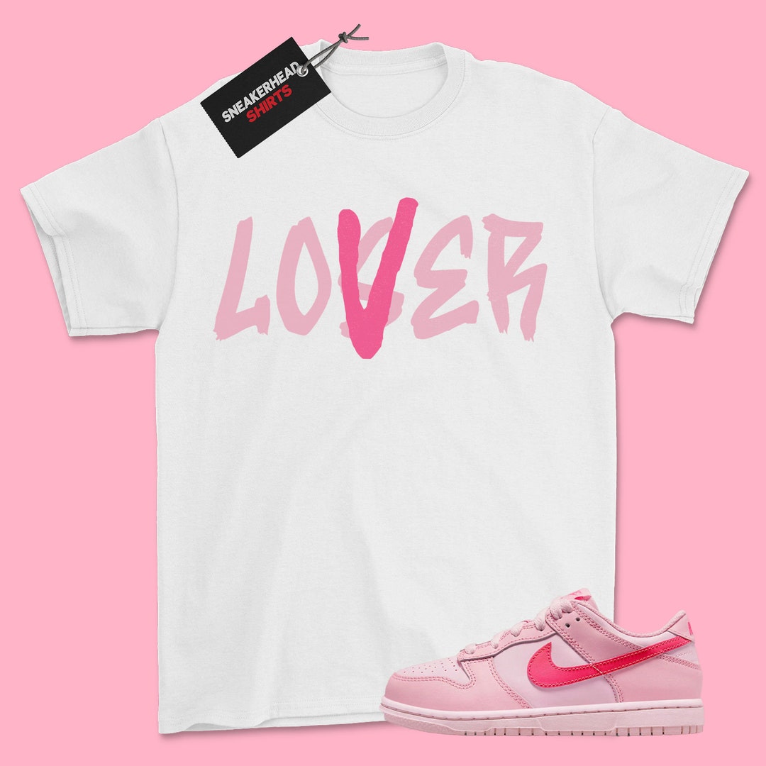 Lover, Dunk Low Triple Pink DH9765600 Matching Sneaker Shirt Etsy