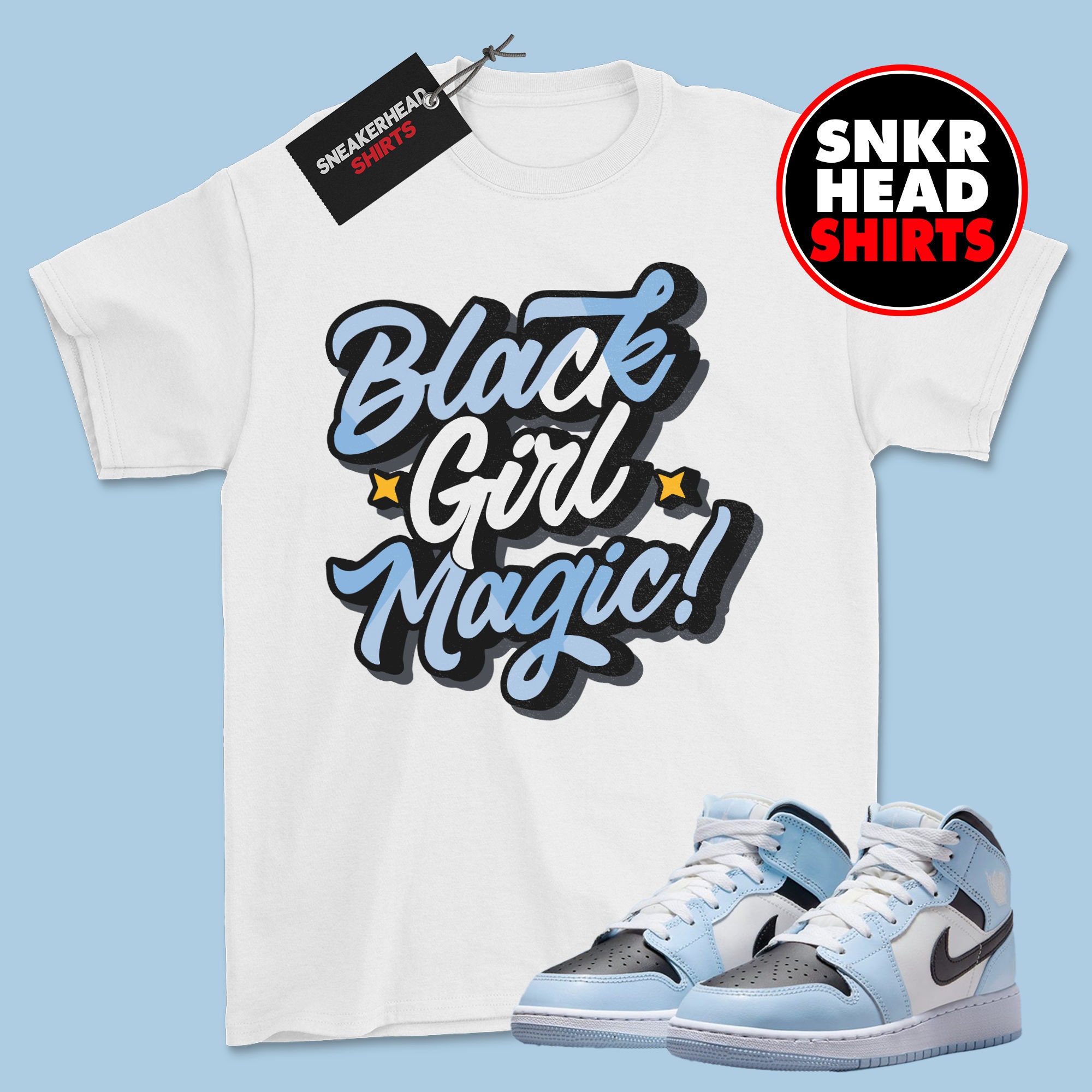 Blessed Unisex Sneaker Shirt Match Mid Knicks 1s Tee, Jordan 1 Mid Knicks  T-Shirt, Hoodie, Sweatshirt - Bluefink