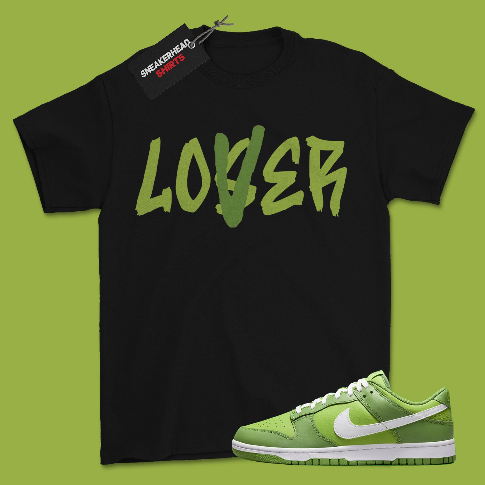 Shirt for Dunk Low Chlorophyll Green Kermit DJ6188300 Etsy UK