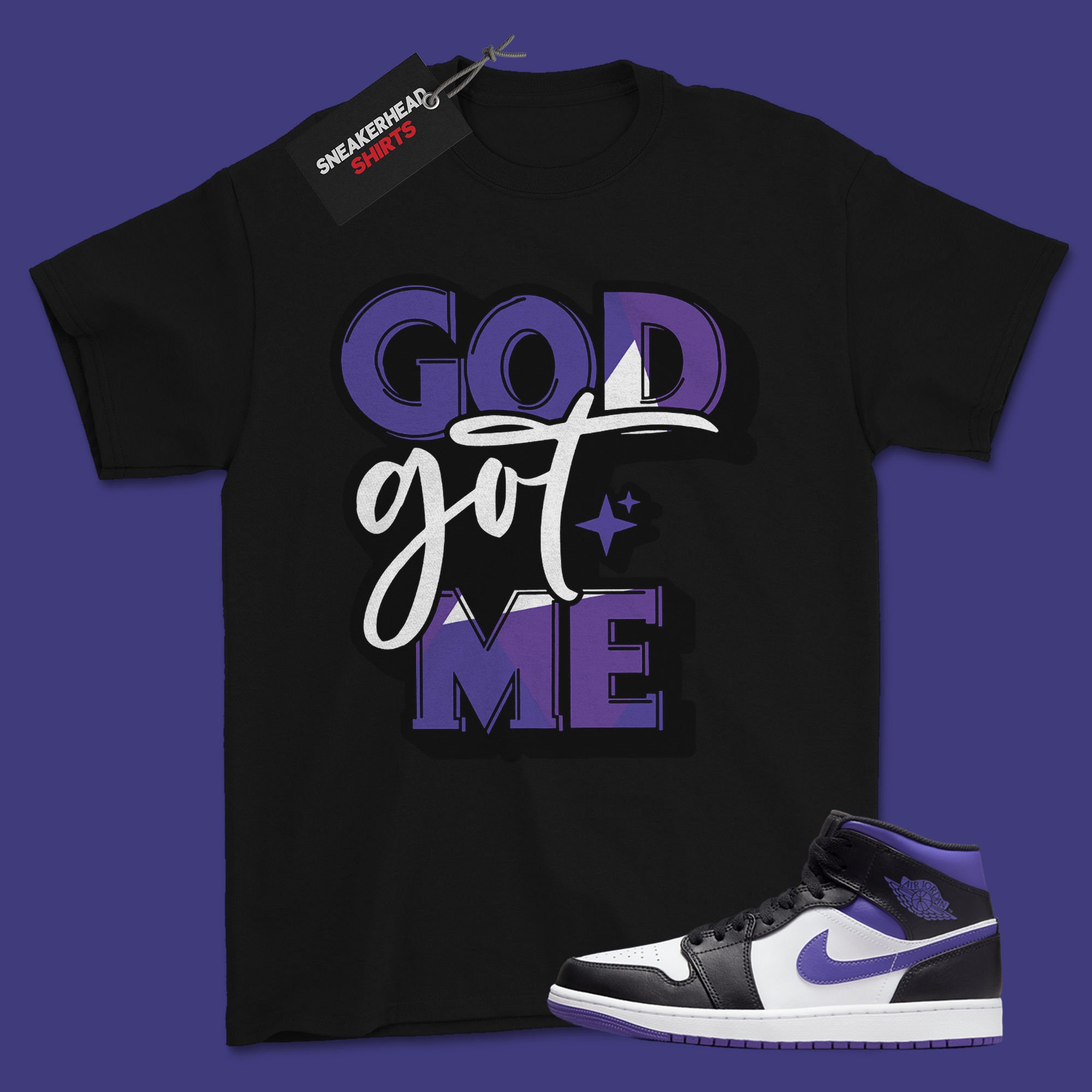 Purple hotsell jordan clothing