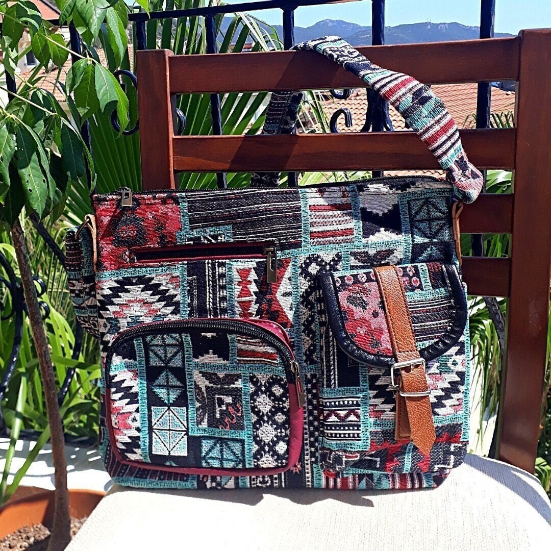 Boho Hippie Bag Boho Crossbody Bag Boho Bag Bohemian Bag Etsy