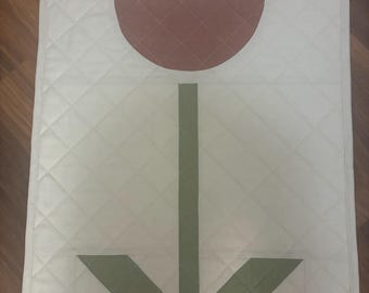 Modern Flower Wallhanging