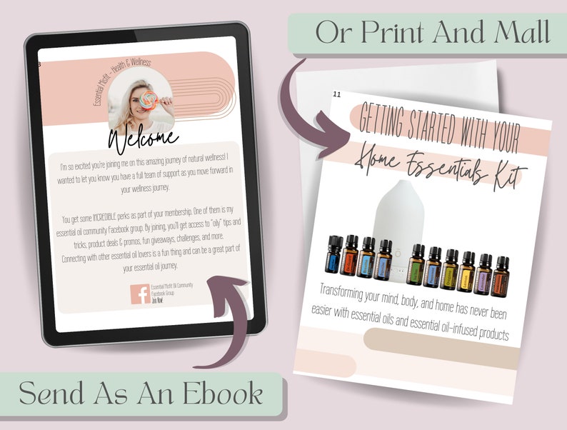 Home Essentials Enrollment Kit Booklet, Doterra Enrollment New