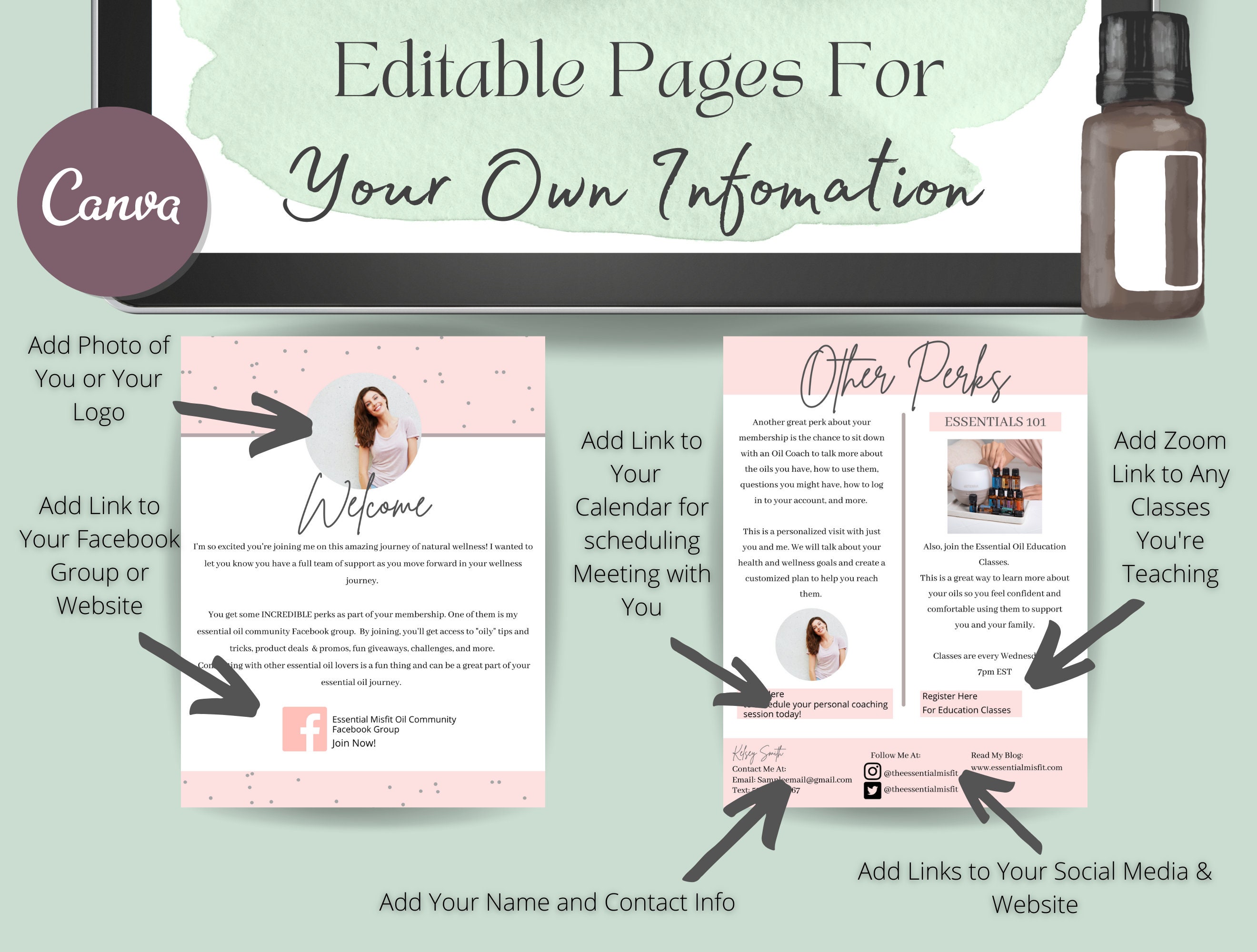 Doterra Home Essentials Enrollment Kit Booklet Doterra Etsy UK