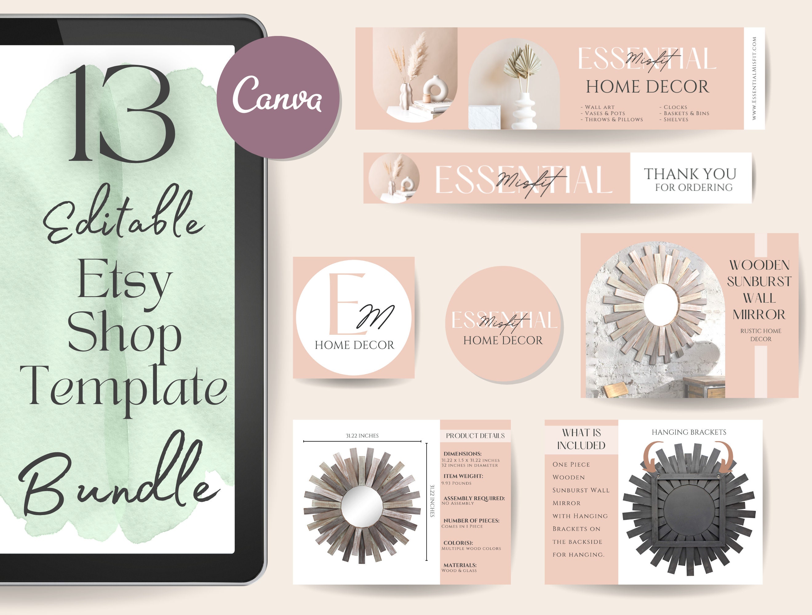 Etsy Shop Template Set Etsy Shop Banner Template Etsy Shop Etsy Etsy Shop Template Set Etsy Shop Banner Template Etsy Shop Etsy