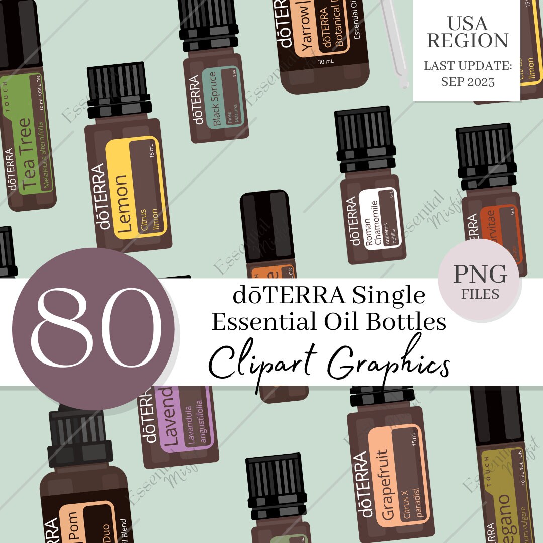 Doterra Essential Oil, Single Essential Oils, PNG Bundle, Doterra Stickers,  Doterra Business, Doterra Clipart, Doterra Graphics, Doterra Oil - Etsy