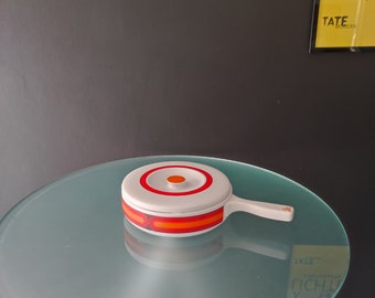 Arzberg Sicillia Pan, vajilla de la era espacial, utensilios de cocina Pop Art, Arzberg Sizillia 3000, utensilios de cocina vintage de los años 70