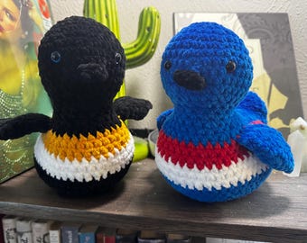 Liten Amigurumi Uppvärmd Rivalitetslom