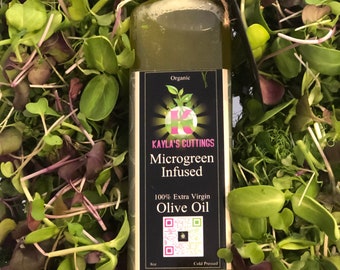 Microgreen infused oil