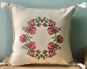 cushion cover embroidery patterns