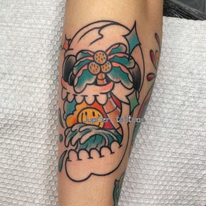 20 Awesome Tattoos Of Our Favorite Cartoons  Wow Gallery