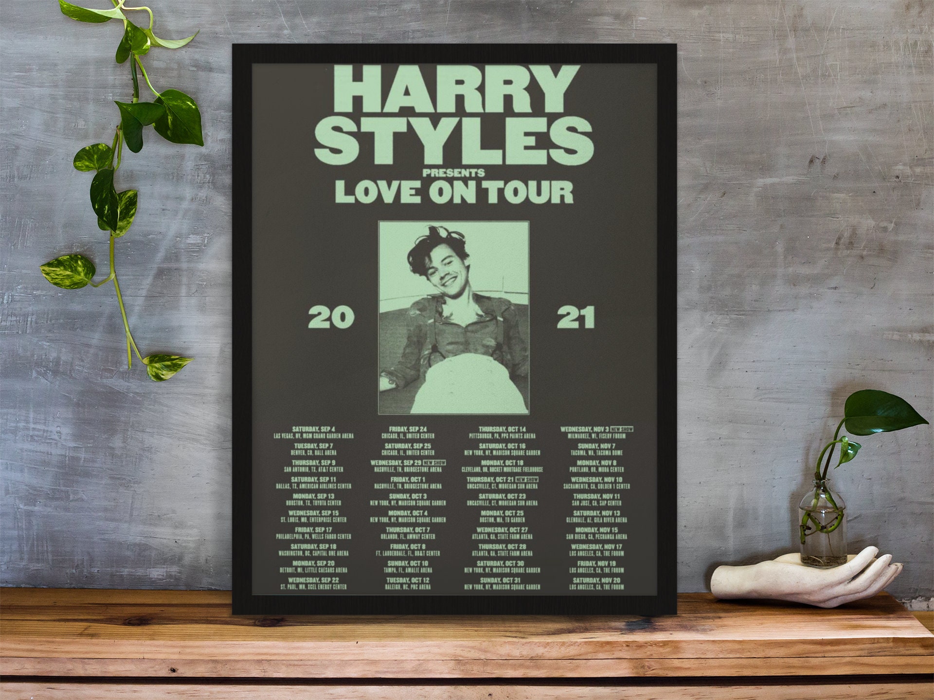 Harry styles | Harry styles poster | Love on tour | Love on tour post…