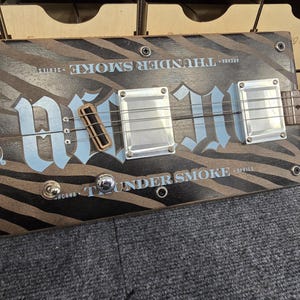 Thunder Smoke 3 String Cigar Box Guitar 2