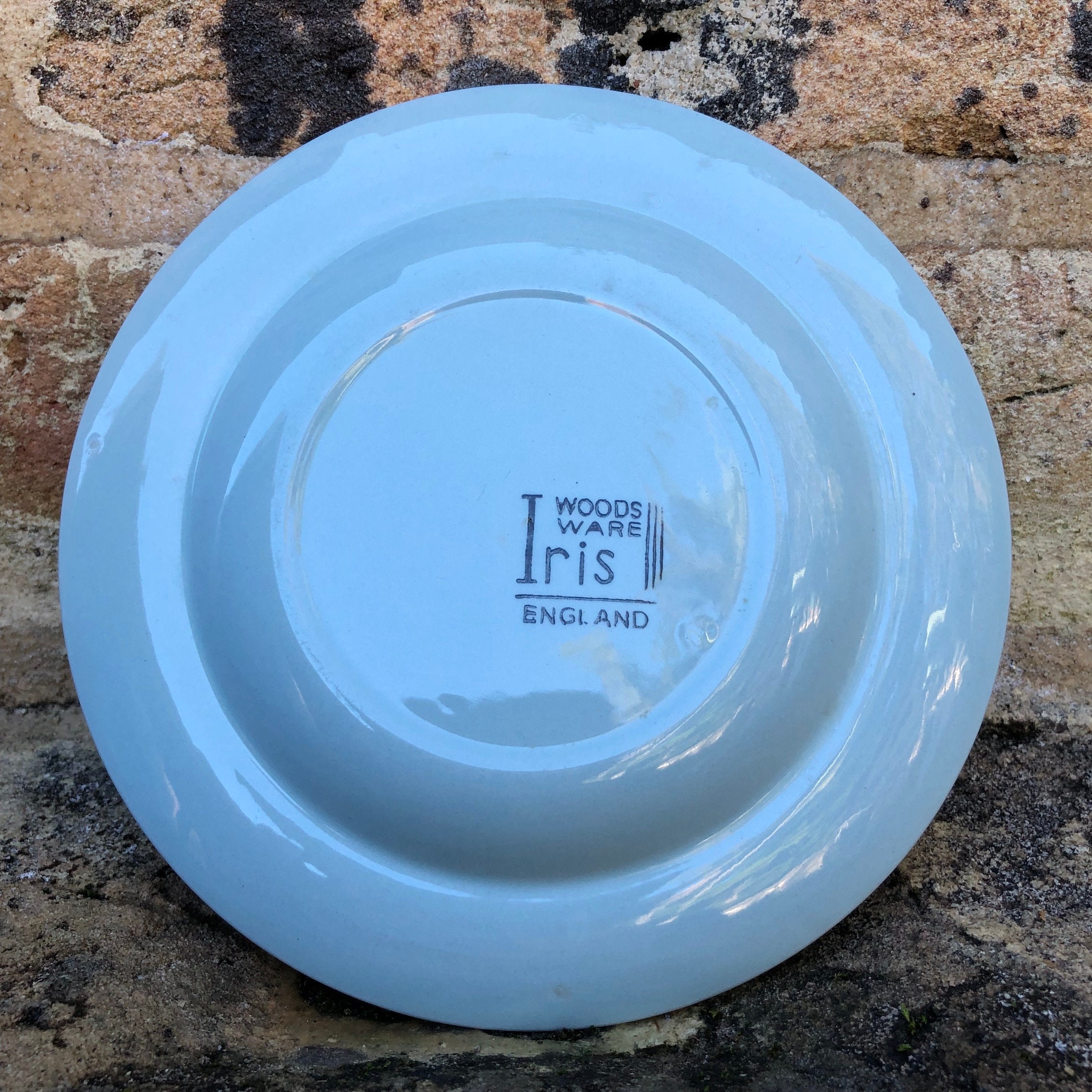 Woods Ware, England, Iris Tea Cup, Saucer and Side Plate