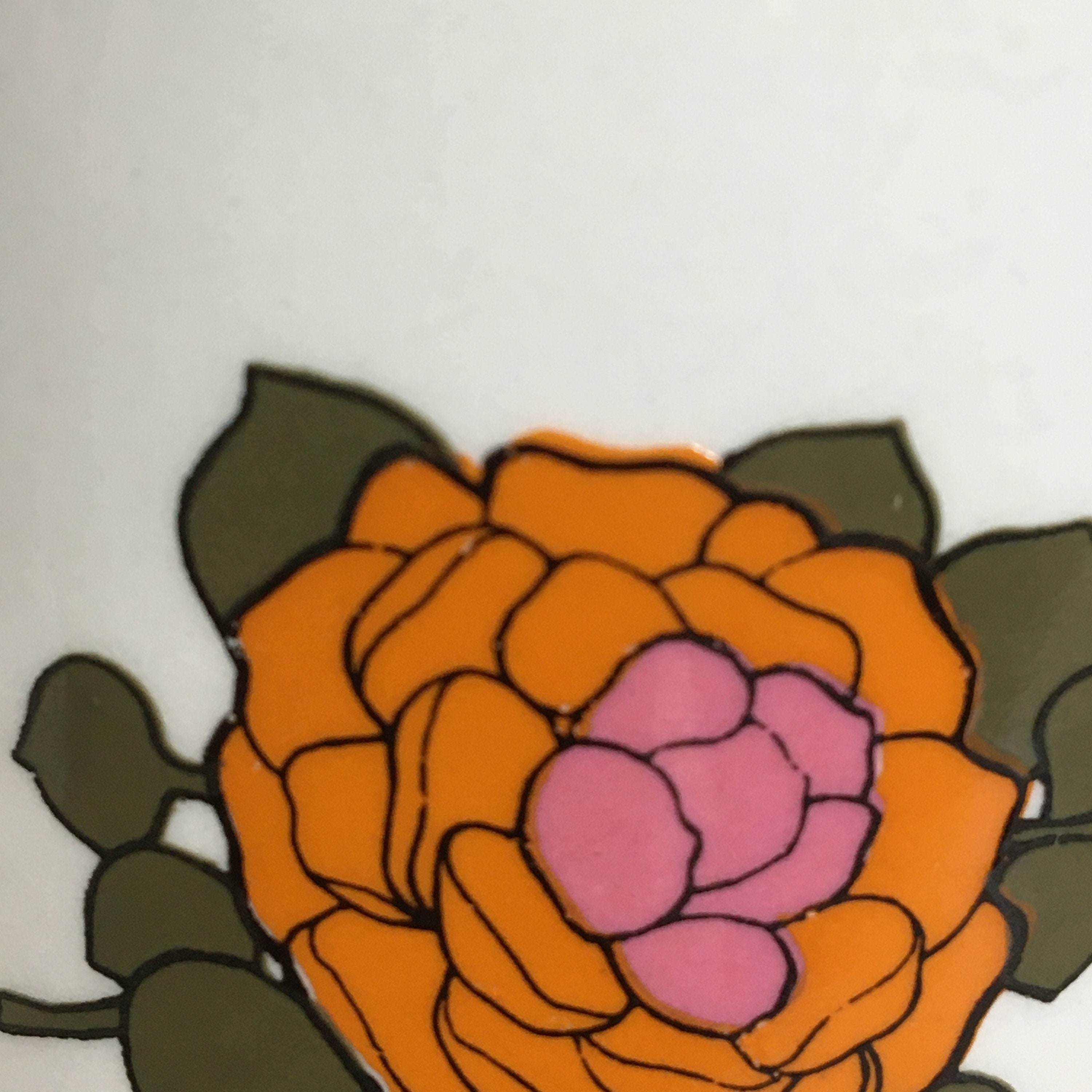 Vintage Myott Camilla White Tea Cups / Mugs With Bright Etsy UK