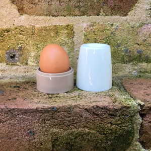 Tupperware covered egg cups x 2