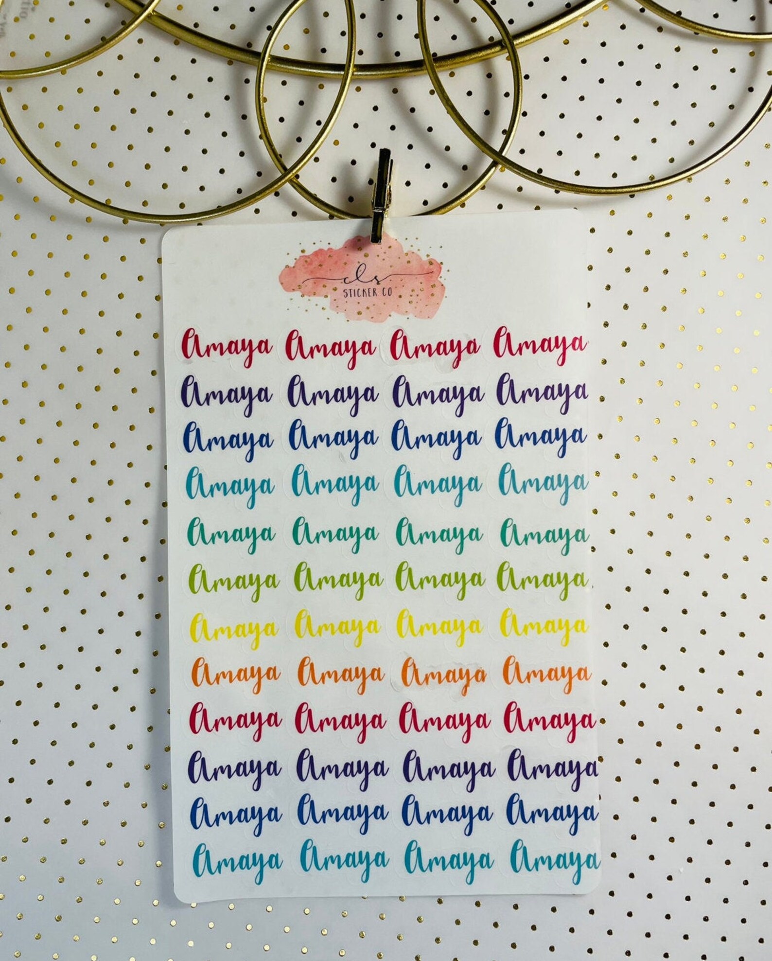 Customized Name Stickers Name Stickers Label Stickers | Etsy