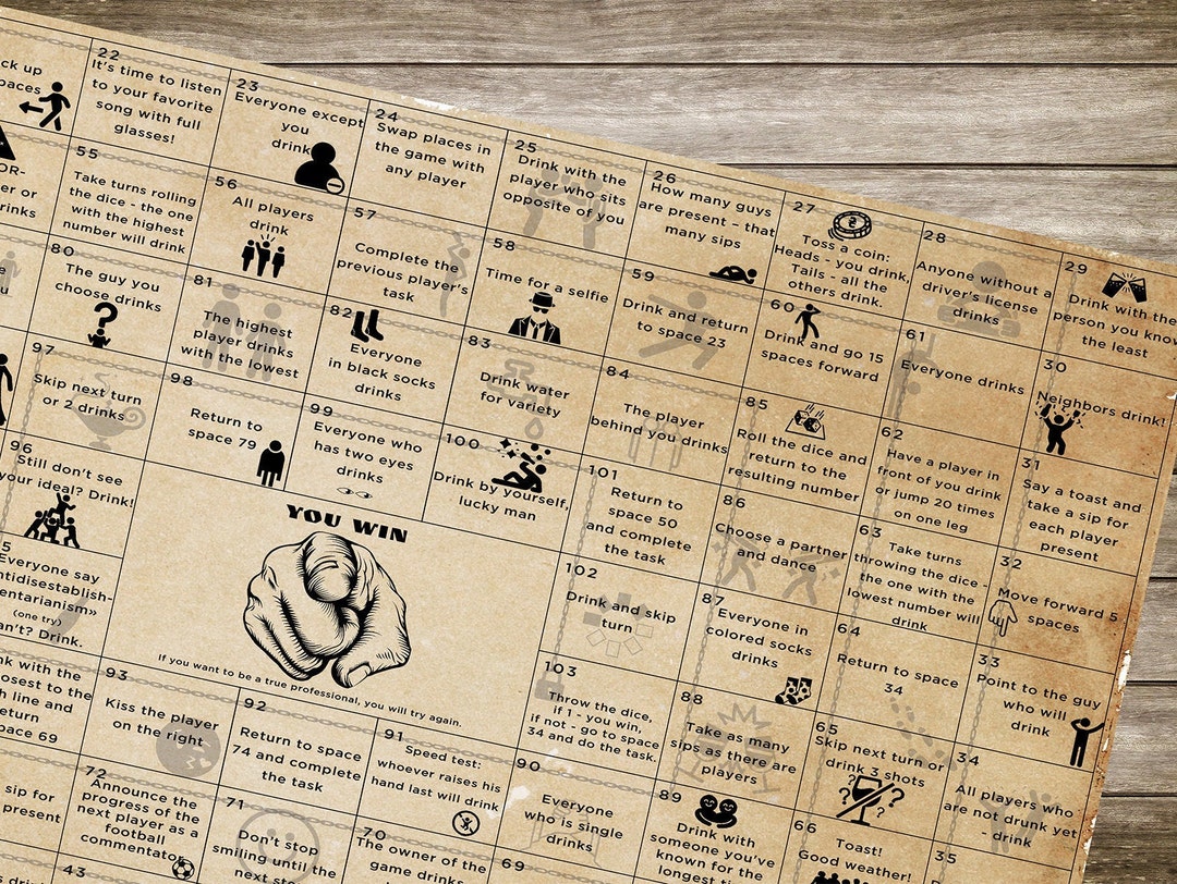 Drinking Games for Adults / Alcohol Game / Dice Game / Recetion
