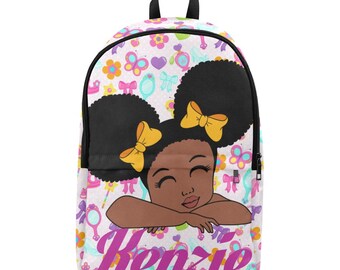 black girl backpack