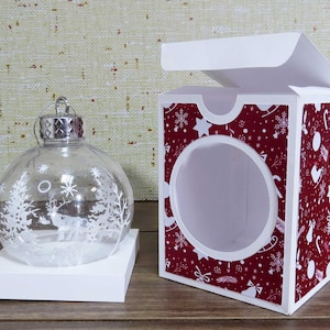 3.15 Flat Disc Ornament Box