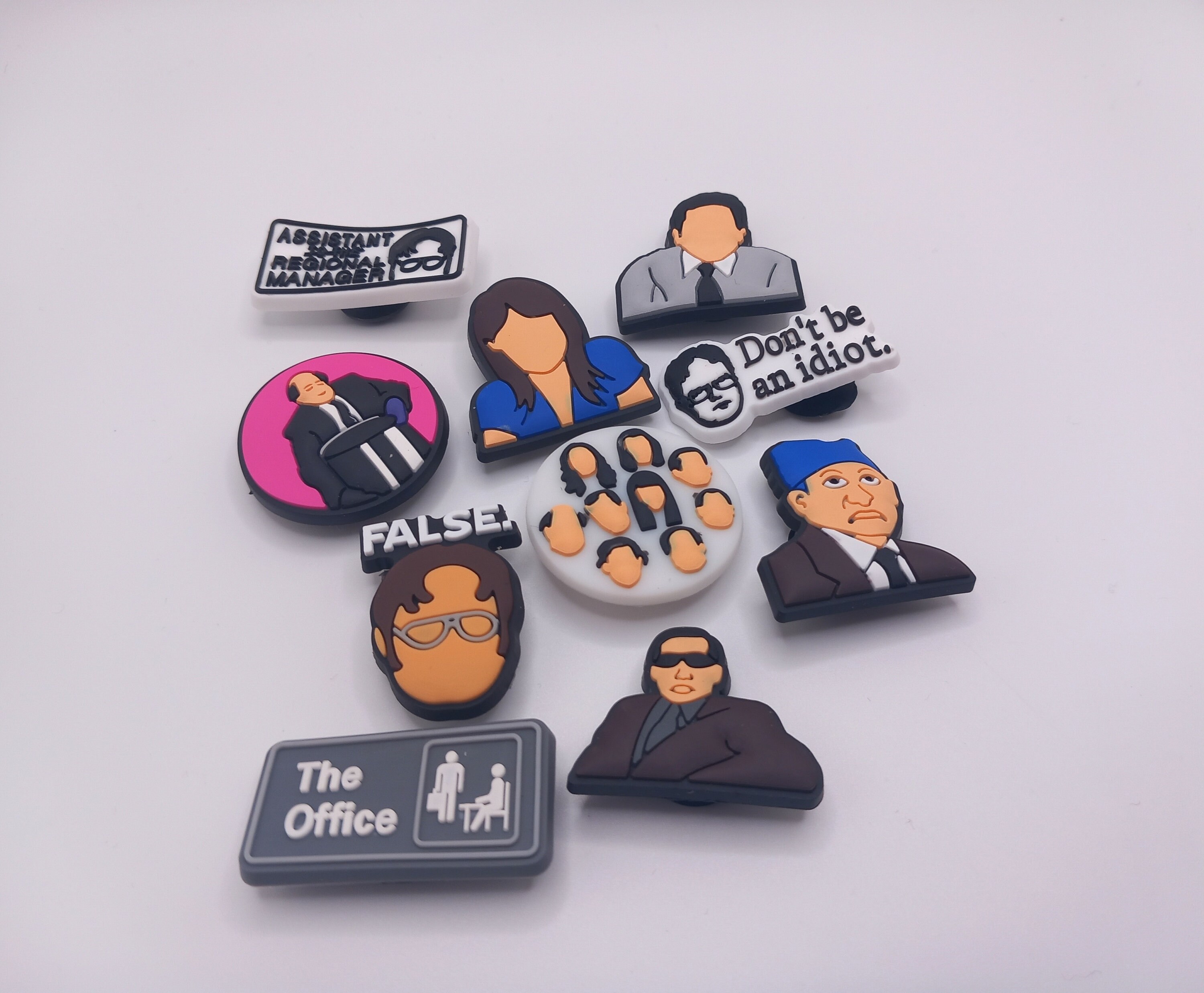 The Office Dunder Mifflin Logo Jibbitz™ charms - Crocs