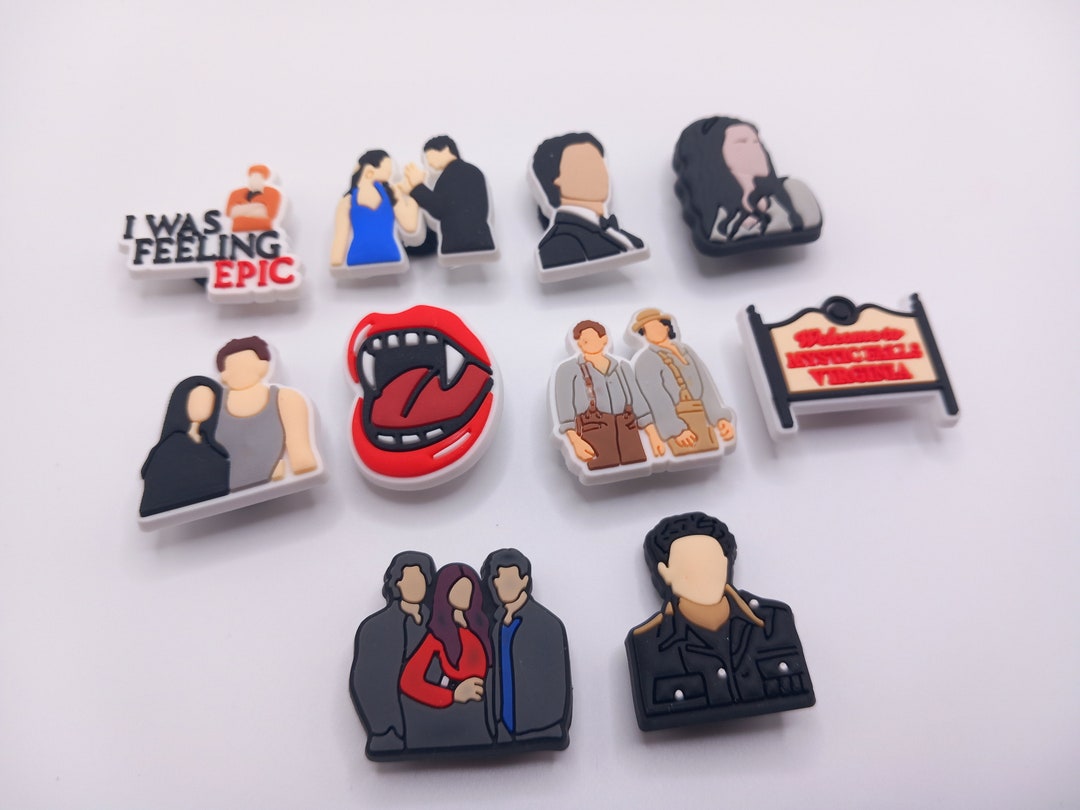 Vampire Diaries Croc Charms TV Series Croc Charms Etsy