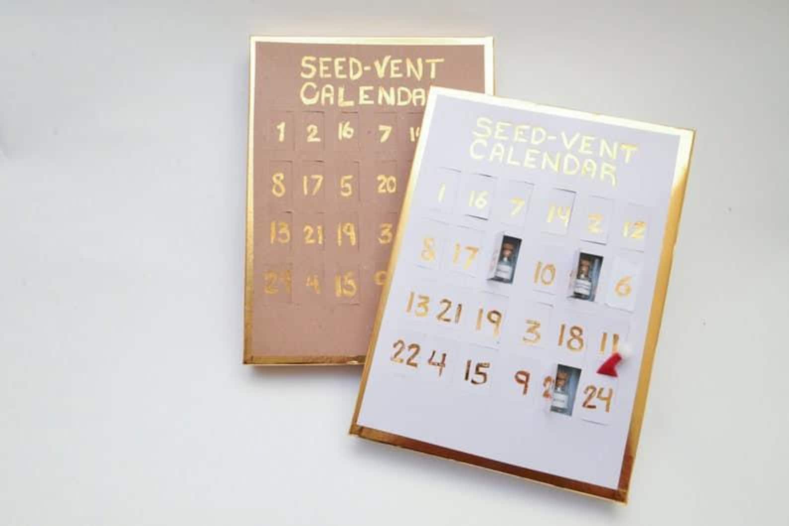 Seed-vent Calendar | Advent Calendar | Seed Gift | Gardening Gifts | Holiday Countdown