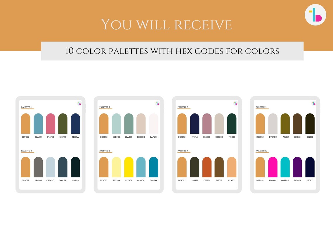 Yellow Color Palette Inspiration, Color Palette Hex Codes, Color Palettes Branding