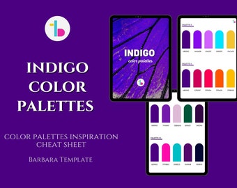 Indigo blue color palettes inspiration, Indigo blue girls, Color palette hex codes, Color palettes branding, Coach branding,Content Creators
