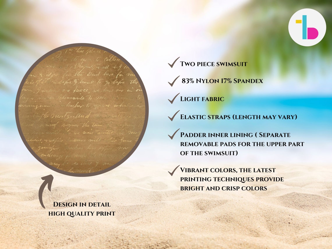 Vintage Steampunk Bikini, Goth Bikini, Witchy Bikini, Goth Summer, Goth