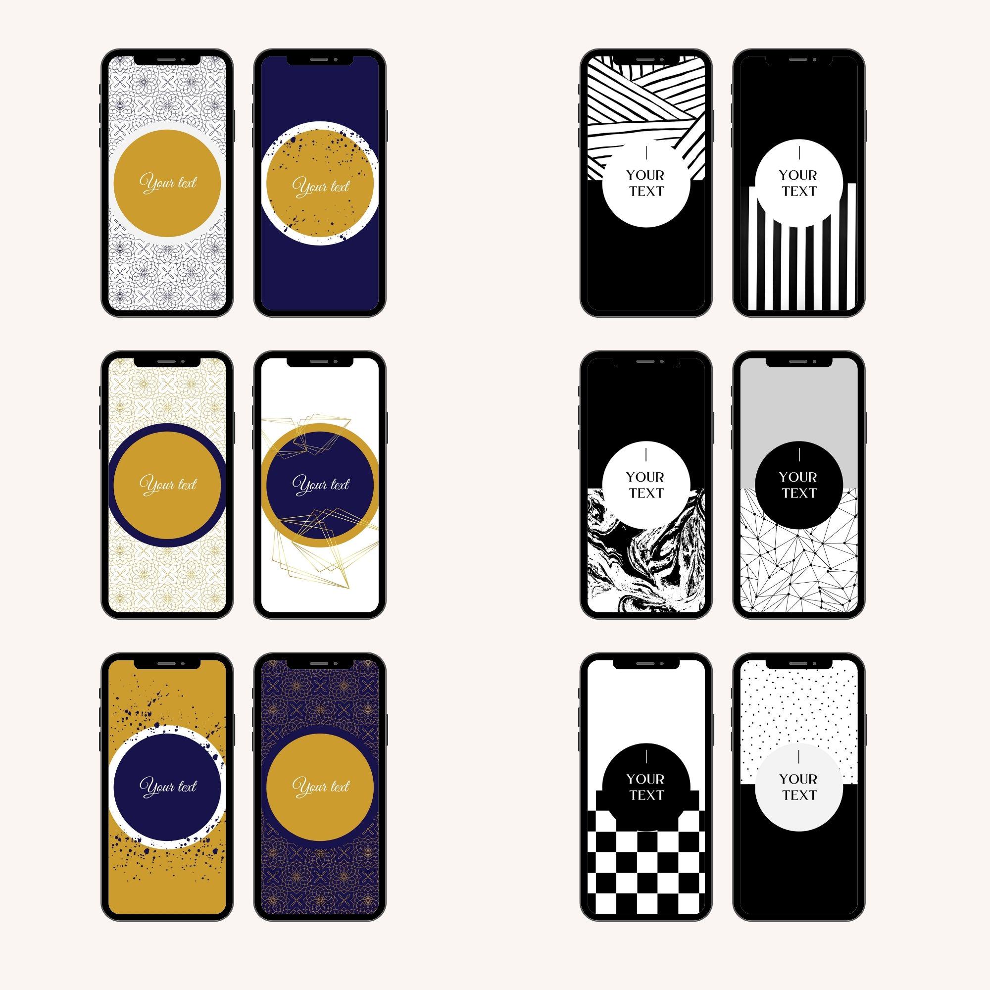 Luxury and Minimalist Mega Pack Templates Bundle, Branding Package for ...