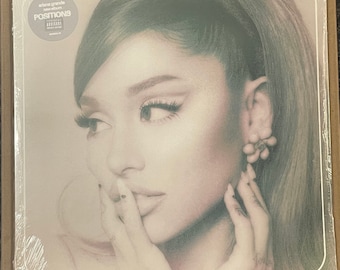 Ariana Grande Positions 1LP Vinyl Limited Coke Bottle Clear 12