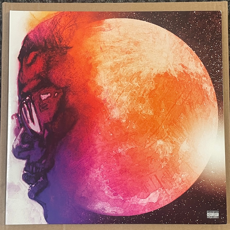 Kid Cudi Man on the Moon the End of Day 2LP Black Limited Vinyl Record