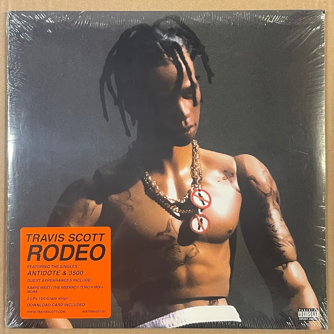 Travis Scott Rodeo 2LP Black Limited Vinyl Record - Etsy