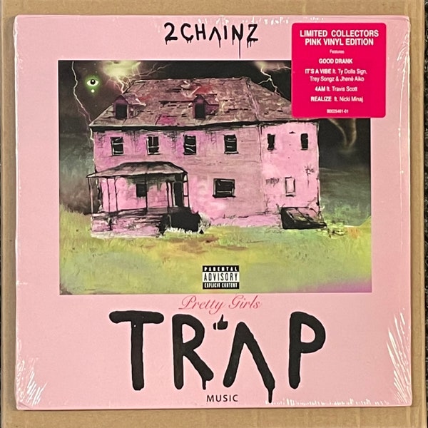 2 Chainz Pretty Girls Like Trap Music 2LP Black Limited Vinyl Record