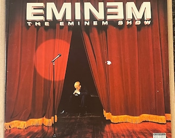 Eminem the Eminem Show 2LP Black Limited Vinyl Record Damaged