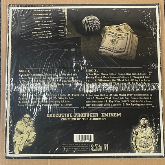 Buy Eminem Presents the Re-up 2LP Black Limited Vinyl Record