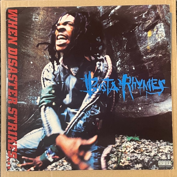 Busta Rhymes When Disaster Strikes 2LP Black Limited Vinyl Record