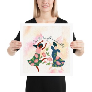 Dancing in Strength Duo Poster