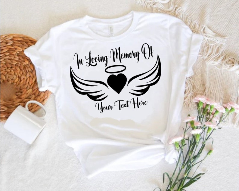 In Loving Memory Shirt Memorial Shirt Personalized RIP - Etsy