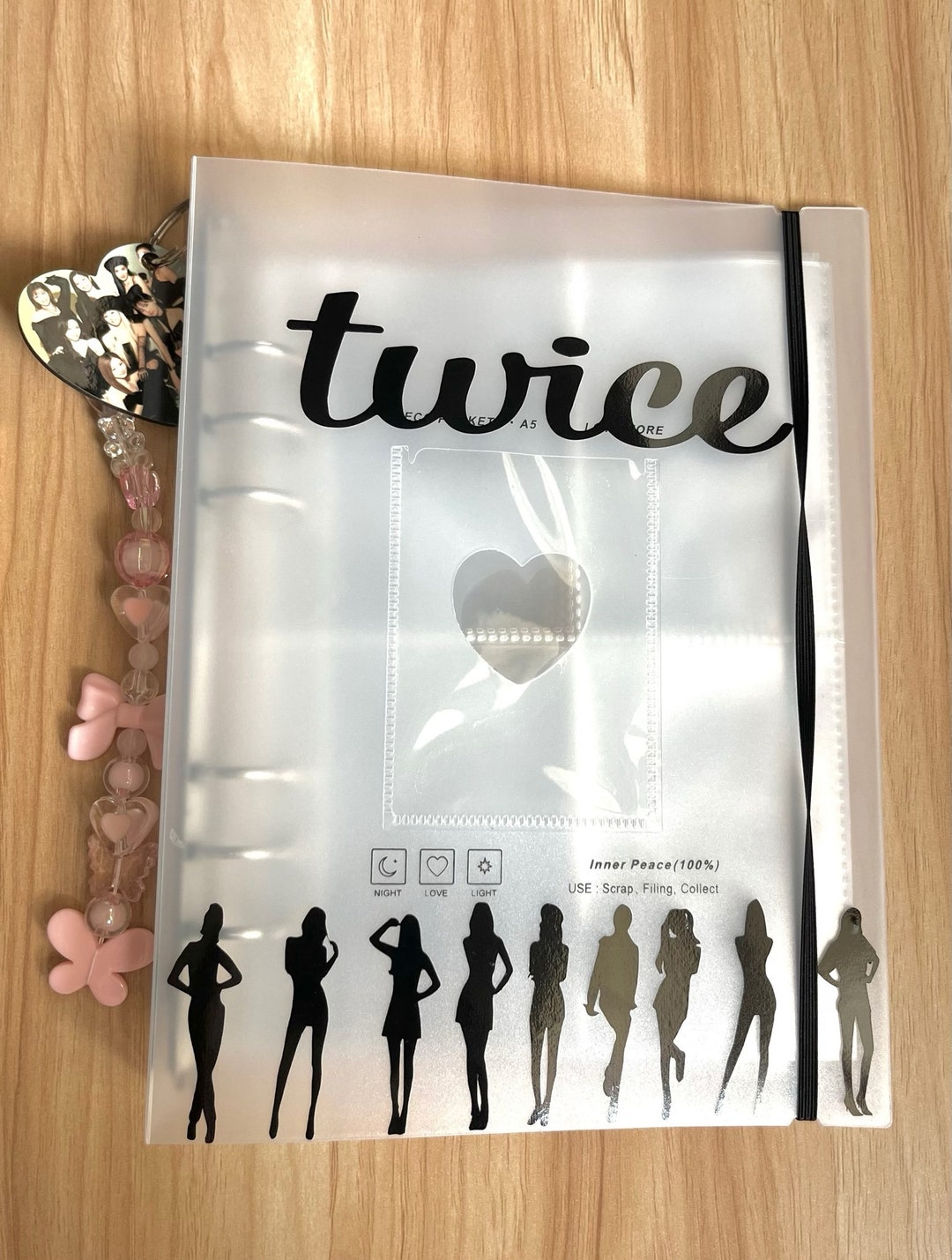Kpop Binder Kpop A5 Binder Collect Book Card Storing Binder Custom