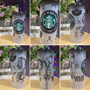 Custom Greta Van Fleet Venti Reusable Starbucks Cup || musician / band / rock
