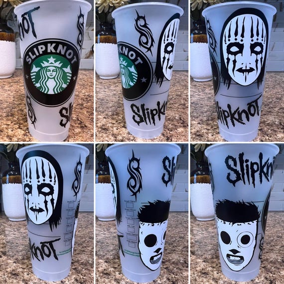 Custom Slipknot Themed Reusable Venti Starbucks Cup 24oz - Etsy
