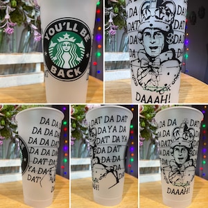 Custom “You’ll Be Back” Hamilton Starbucks Cup: King George, Musical Theatre - 24 oz